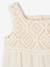 Combishort bébé fille en crochet vanille - vertbaudet enfant 