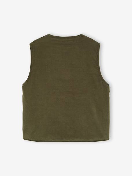 Gilet femme sans manches réversible capsule famille écru - vertbaudet enfant 