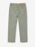 Pantalon mom fille brodé prune+rose poudré+vert de gris - vertbaudet enfant 