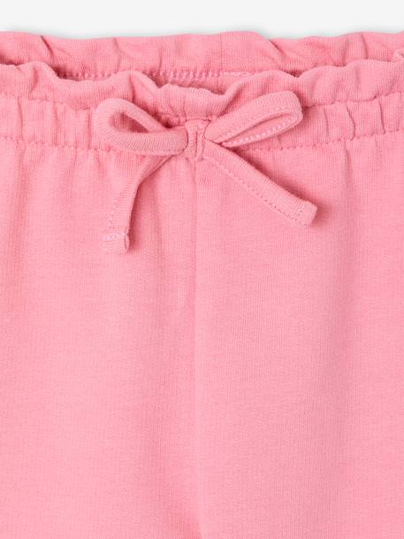 Set wijde broek baby meisjes rozen - vertbaudet enfant 