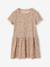 Robe imprimée fille manches courtes beige imprimé+multicolore+vert de gris+vert imprimé - vertbaudet enfant 