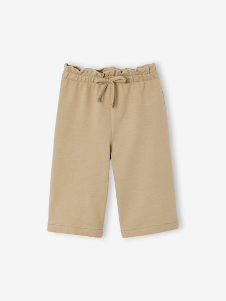 Set wijde broek baby meisjes rozen - vertbaudet enfant 