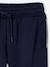 Jogging fille Basics long cordon marine+vieux rose - vertbaudet enfant 