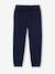 Jogging fille Basics long cordon marine+vieux rose - vertbaudet enfant 