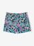 Lot de 2 shorts fille molleton léger mandarine+marine+vert d'eau - vertbaudet enfant 