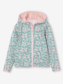 -Sweat sport fille zippé