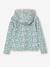 Sport sweater met rits voor meisjes ecru - vertbaudet enfant 