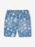 Denim jongensbermuda, gemakkelijk aan te trekken blauw, bedrukt+blauw, gestreept+denimgrijs+double stone+stone - vertbaudet enfant 