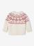 Pull bébé jacquard noël capsule famille écru - vertbaudet enfant 