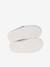 Baskets enfant cuir scratchs bleu jean+lot bleu+lot vert+marine - vertbaudet enfant 