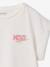 T-shirt fille sport écru+vert sauge - vertbaudet enfant 