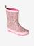 Bottes de pluie caoutchouc imprimé enfant collection maternelle bleu imprimé+lot rose - vertbaudet enfant 
