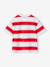T-shirt garçon rayé rayé rouge - vertbaudet enfant 