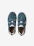 Baskets enfant cuir scratchs bleu jean+lot bleu+lot vert+marine - vertbaudet enfant 
