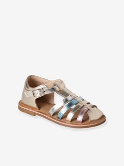 -Sandales enfant cuir boucle