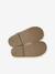 Baby's kindermeisje leer met klittenband marineblauw+wit - vertbaudet enfant 