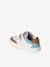 Leren baskets met klittenband voor baby's veel blauw - vertbaudet enfant 