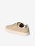 Baskets fille cuir zip et lacets marron - vertbaudet enfant 