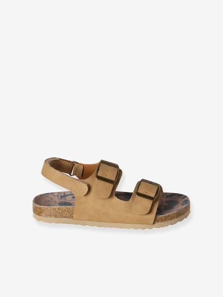 Sandales enfant garçon synthétique beige - vertbaudet enfant 