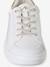 Baskets enfant fille lacets élastiqués blanc imprimé - vertbaudet enfant 