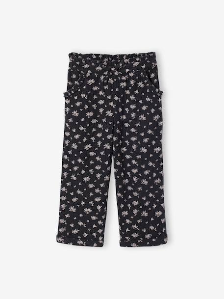Fille-Pantalon-Pantacourt fille en gaze de coton 