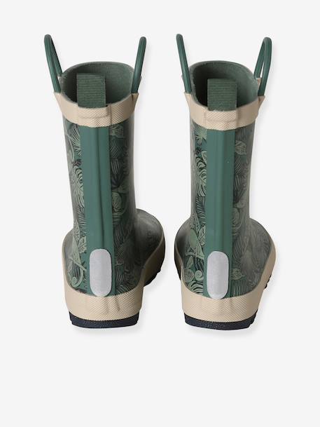 Bottes de pluie enfant collection maternelle lot bleu+vert imprimé - vertbaudet enfant 
