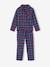 Flanelen kinderpyjama capsulecollectie Kerst ENVIE DE FRAISE bordeauxrood - vertbaudet enfant 