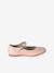 Ballerinas meisjes leer feston ROSE CLAIR UNI - vertbaudet enfant 