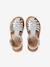 Leren kindersandalen kleutercollectie goud+zilver - vertbaudet enfant 