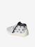 Chaussons bébé textile zippés gris imprimé - vertbaudet enfant 
