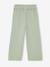 Pantalon large gaze de coton rose+vert de gris - vertbaudet enfant 