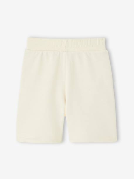Bermuda sport garçon bleu moyen+écru - vertbaudet enfant 