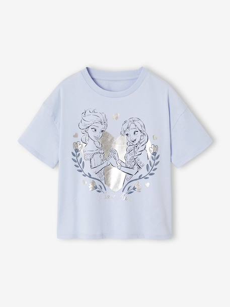 Fille-T-shirt fille manches Reine des neiges