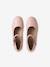 Ballerinas meisjes leer feston ROSE CLAIR UNI - vertbaudet enfant 