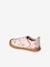 Chaussons bébé toile scratch blanc imprimé+bleu chambray+rose imprimé - vertbaudet enfant 