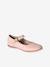 Ballerinas meisjes leer feston ROSE CLAIR UNI - vertbaudet enfant 