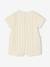 Gestreepte combishort voor babyjongens beige, gestreept - vertbaudet enfant 