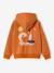 Sweat zippé garçon capuche orange - vertbaudet enfant 