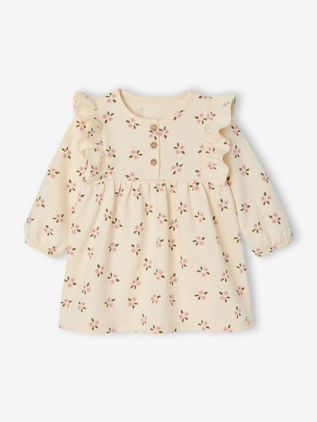 Bébé-Robe bébé fille en molleton
