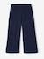 Wijde legging met golvend effect voor meisjes koraal+marineblauw+saliegroen+wit, bedrukt+wit, gestreept+zachtpaars - vertbaudet enfant 