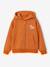 Sweat zippé garçon capuche orange - vertbaudet enfant 