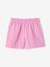 Short fille facile à enfiler corail+mauve+vert d'eau - vertbaudet enfant 