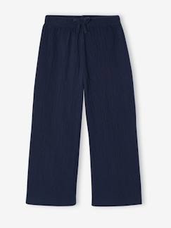 -Wijde legging met golvend effect voor meisjes
