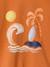 Sweat zippé garçon capuche orange - vertbaudet enfant 