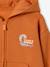 Sweat zippé garçon capuche orange - vertbaudet enfant 