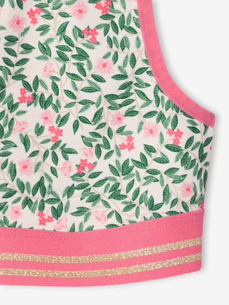 Débardeur fille avec brassière écru - vertbaudet enfant 