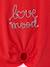 T-shirt fille détail noeud fantaisie écru+rayé bleu+rouge - vertbaudet enfant 