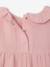 Robe bébé fille en gaze de coton rose - vertbaudet enfant 