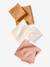 Lot de 3 langes unis en gaze de coton Bio* lot rose - vertbaudet enfant 