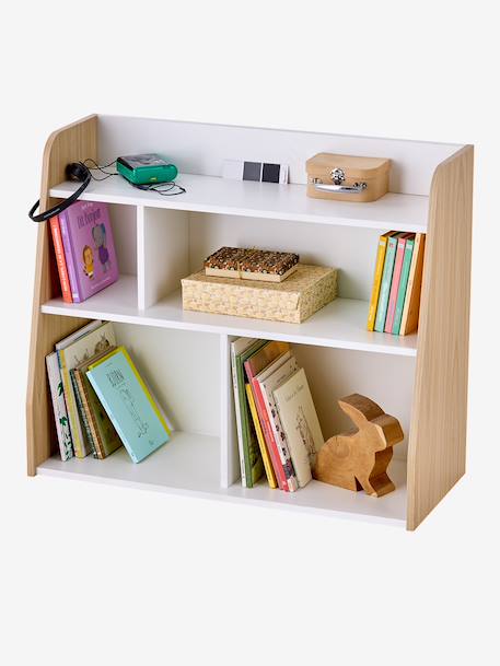 Meuble de rangement livre et jouet YEL blanc - vertbaudet enfant 